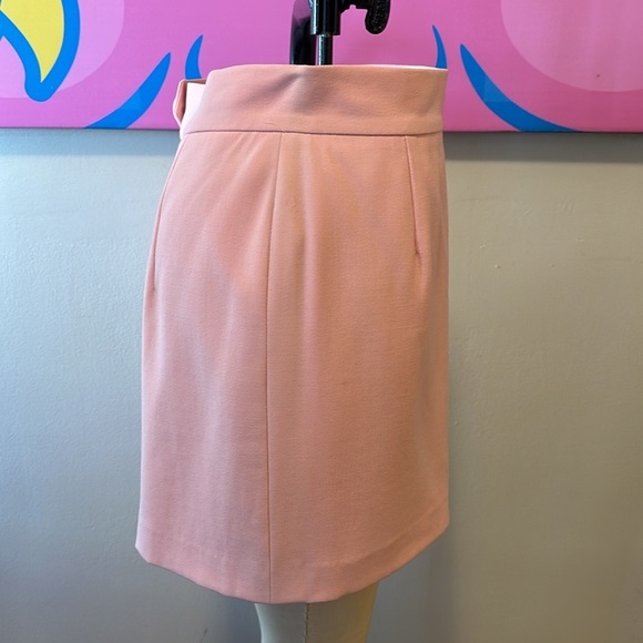 Moschino Cheap Chic Pink Wool Mini Skirt - Picture 3 of 9
